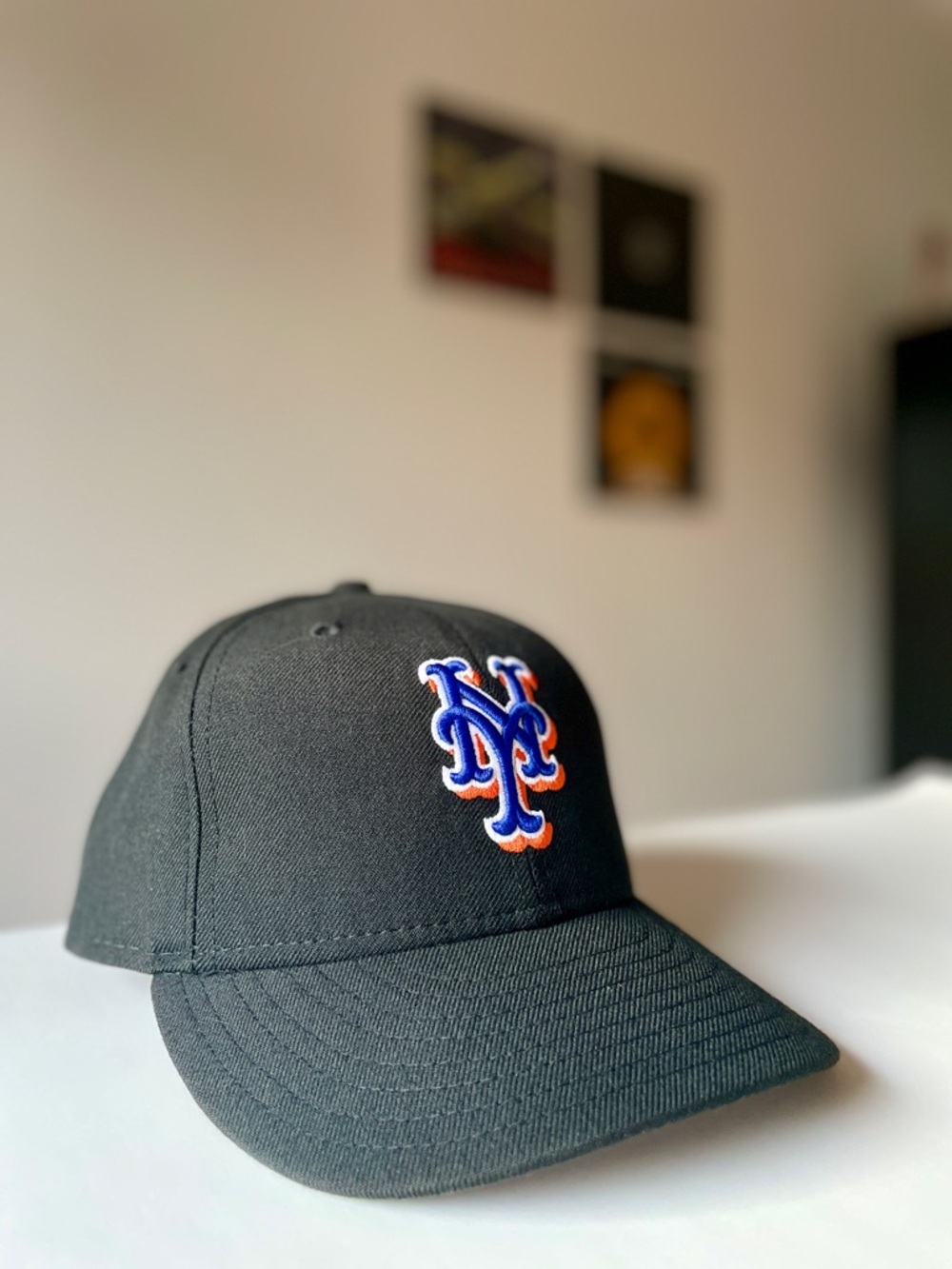 Vintage 100% Wool 1999 New York Mets 59FIFTY Fitted Cap